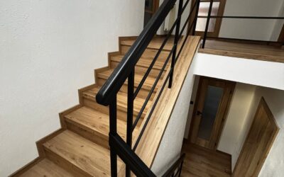 Rakov – Podlaha, schodiště, interiérové dveře